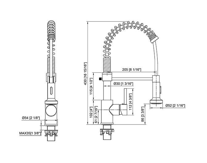 Spring Kitchen Faucets